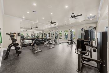 Fully equipped 24-hour fitness center